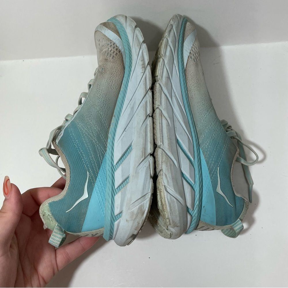 Hoka Baby Blue Athletic Training Shoes - Picture 7 of 8